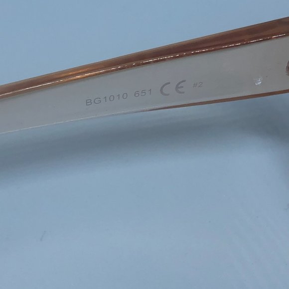 BCBGeneration Square Cat Eye Sunglasses in Blush Crystal - Picture 9 of 11